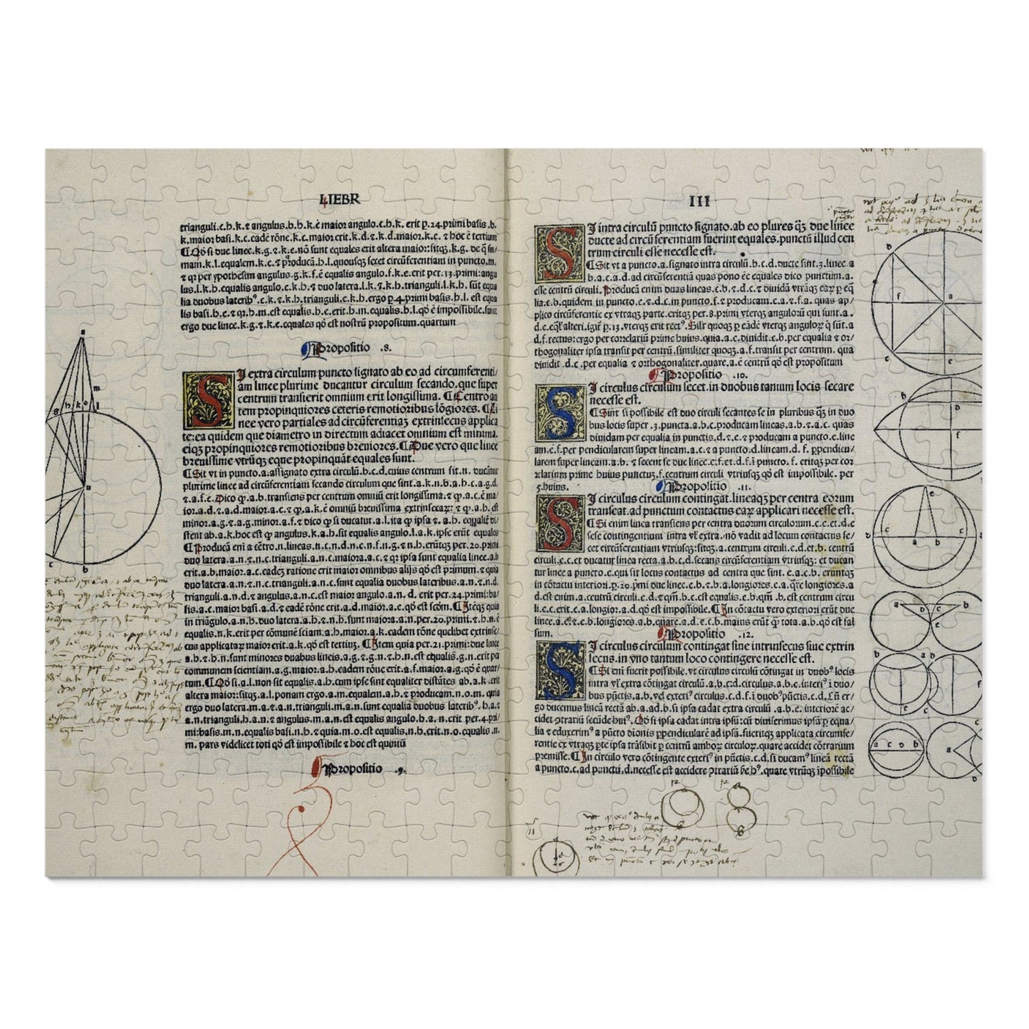 Old School Euclid Puzzle