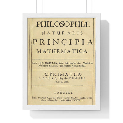 Vertical Framed Poster