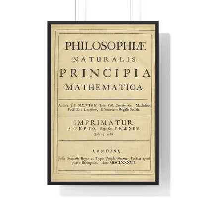 Vertical Framed Poster