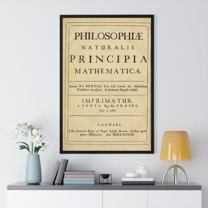 Vertical Framed Poster