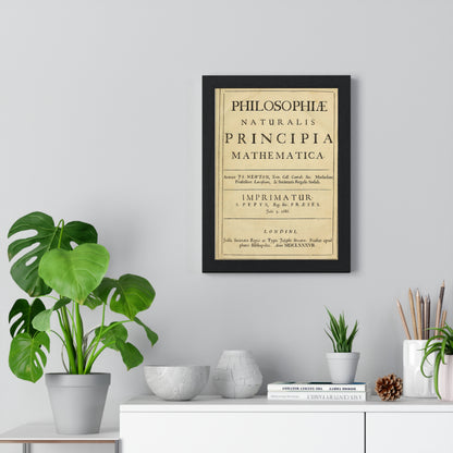Vertical Framed Poster