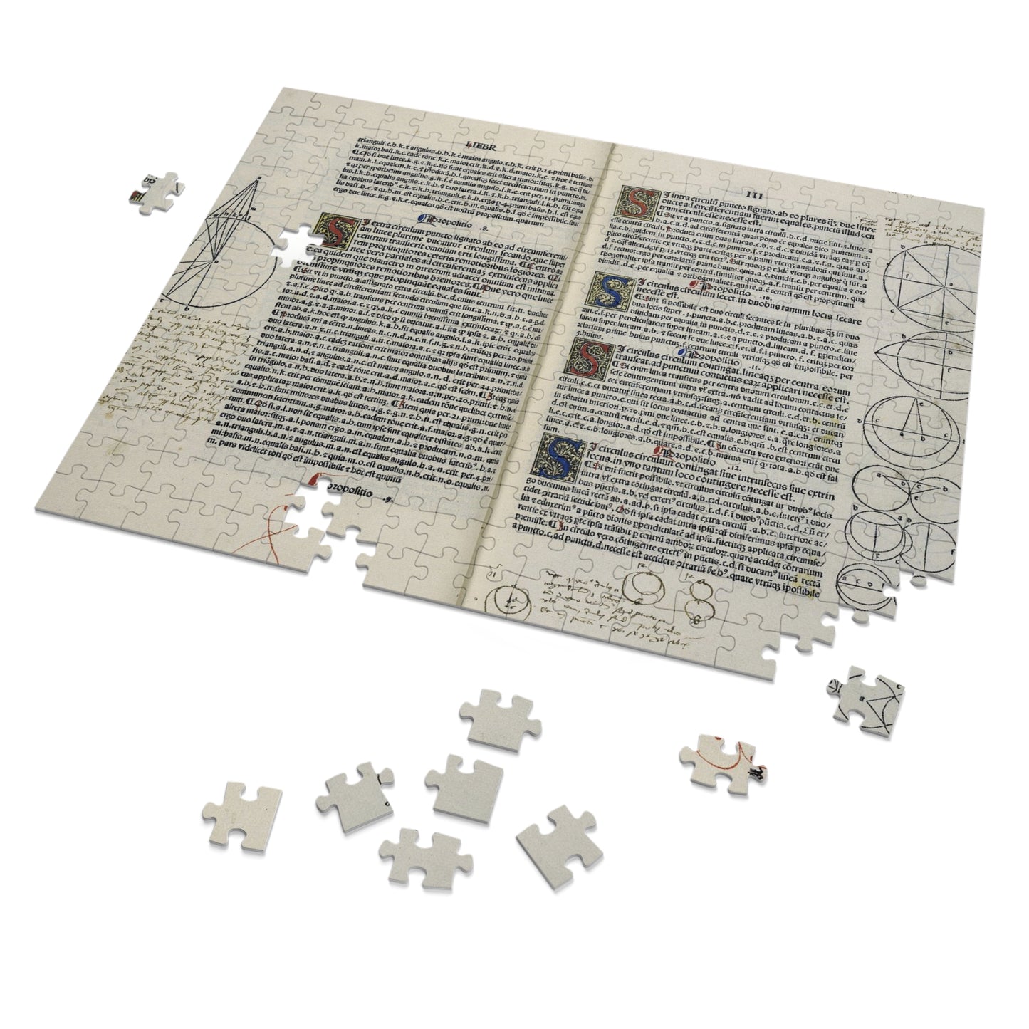 Old School Euclid Puzzle