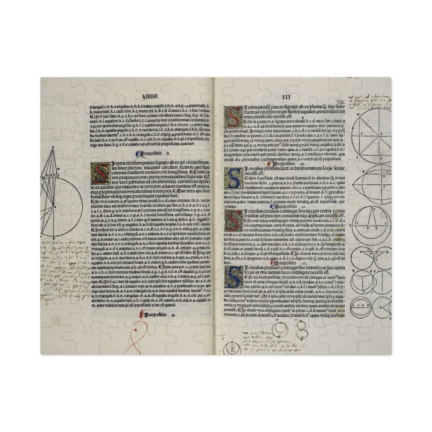 Old School Euclid Puzzle