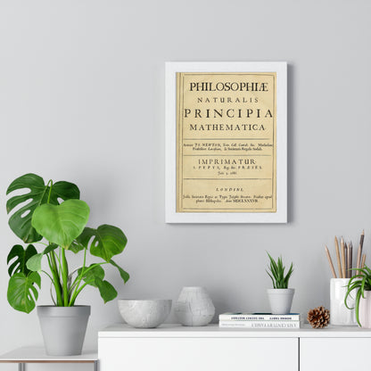 Vertical Framed Poster