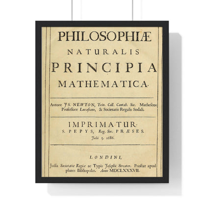 Vertical Framed Poster